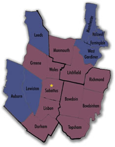 Sabattus Regional Mission Map