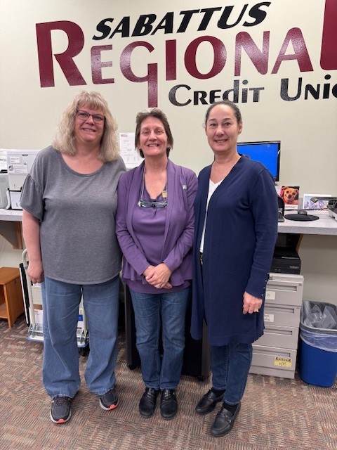 Group photo of 3 women.